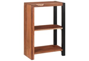 Boekenkast Massief Acaciahout Bruin - 34% Korting!