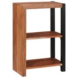 vidaXL Boekenkast Bruin 50 x 30 x 75 cm Massief Acaciahout