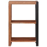 vidaXL Boekenkast Bruin 50 x 30 x 75 cm Massief Acaciahout