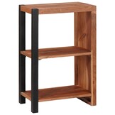 vidaXL Boekenkast Bruin 50 x 30 x 75 cm Massief Acaciahout