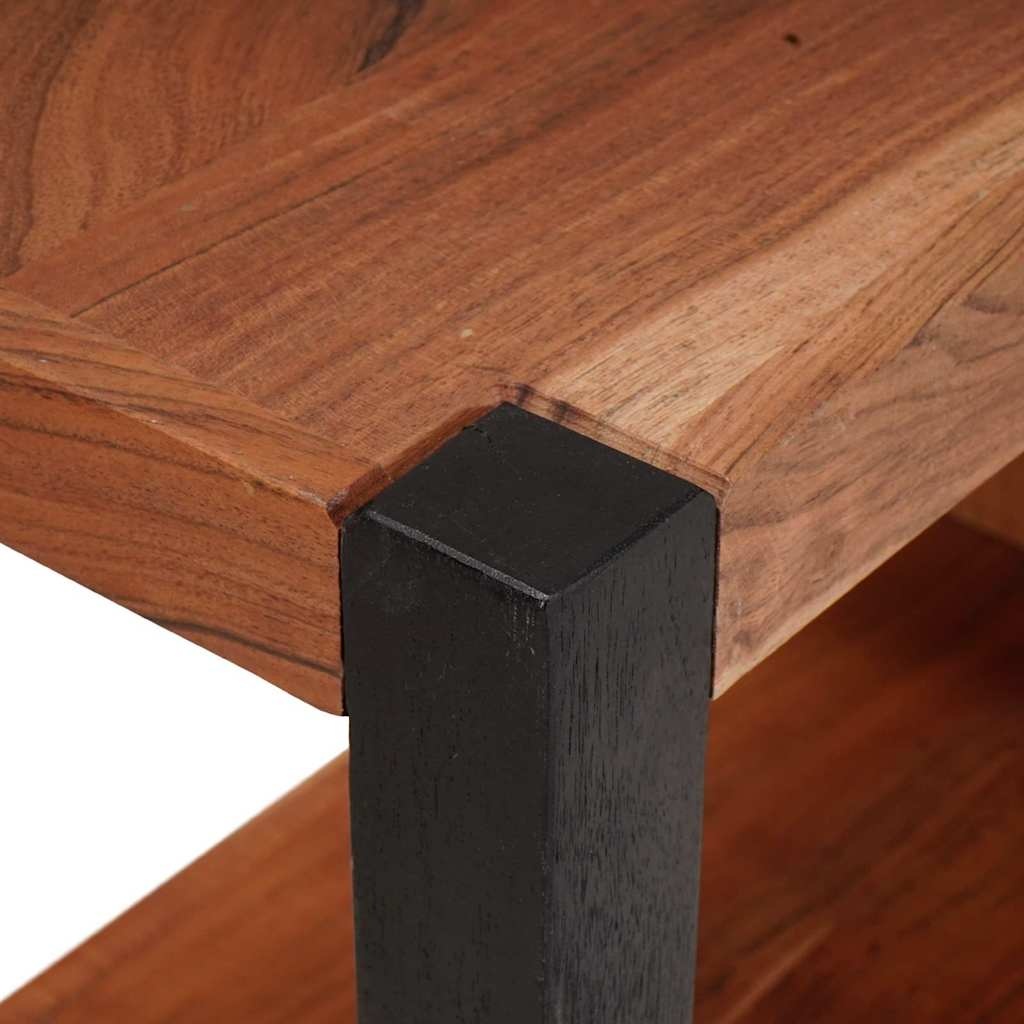 vidaXL Boekenkast Bruin 50 x 30 x 75 cm Massief Acaciahout