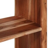 vidaXL Boekenkast Bruin 50 x 30 x 75 cm Massief Acaciahout