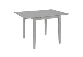Verstelbare Eettafel MDF Grijs (80-120 cm) - 35% Korting