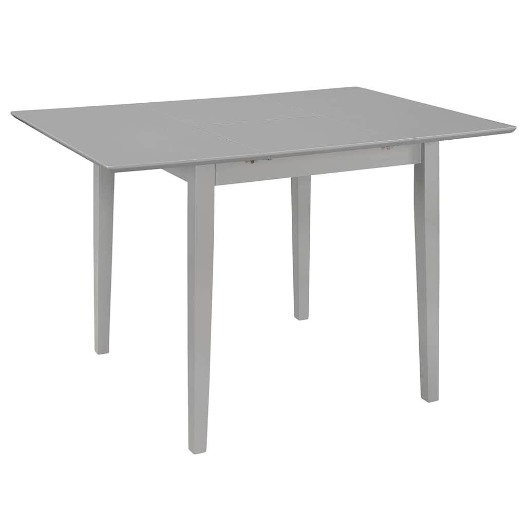 Verstelbare Eettafel MDF Grijs (80-120 cm) - 35% Korting