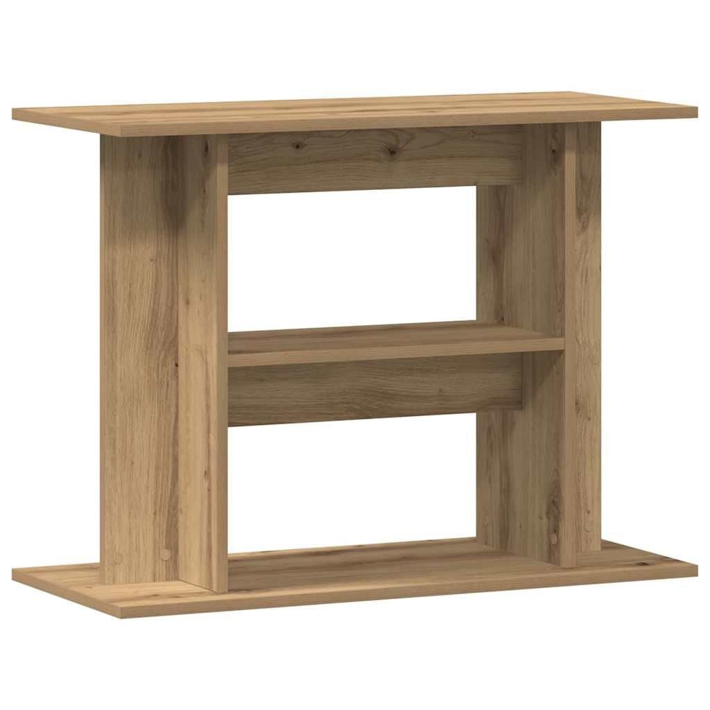 Aquariumstandaard Eikenhout 80x35x60 cm - 34% Korting
