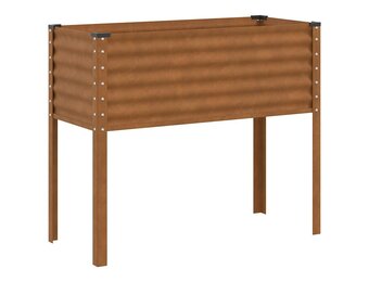 Plantenbak Staal 100x45x90 cm - Weerbestendig & Ruim (52% Korting)