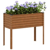 Plantenbak Staal 100x45x90 cm - Weerbestendig & Ruim (52% Korting)