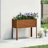 Plantenbak Staal 100x45x90 cm - Weerbestendig & Ruim (52% Korting)