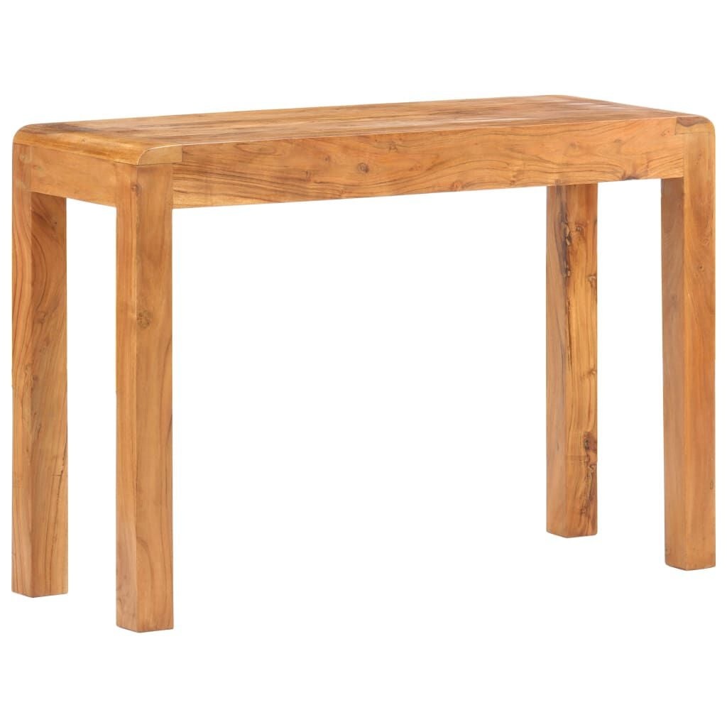 Gerecyclede Houten Wandtafel 110cm - Rustiek & Sfeervol - 35% Korting