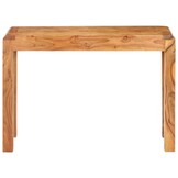Gerecyclede Houten Wandtafel 110cm - Rustiek & Sfeervol - 35% Korting