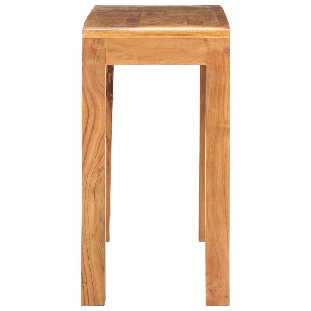 Gerecyclede Houten Wandtafel 110cm - Rustiek & Sfeervol - 35% Korting