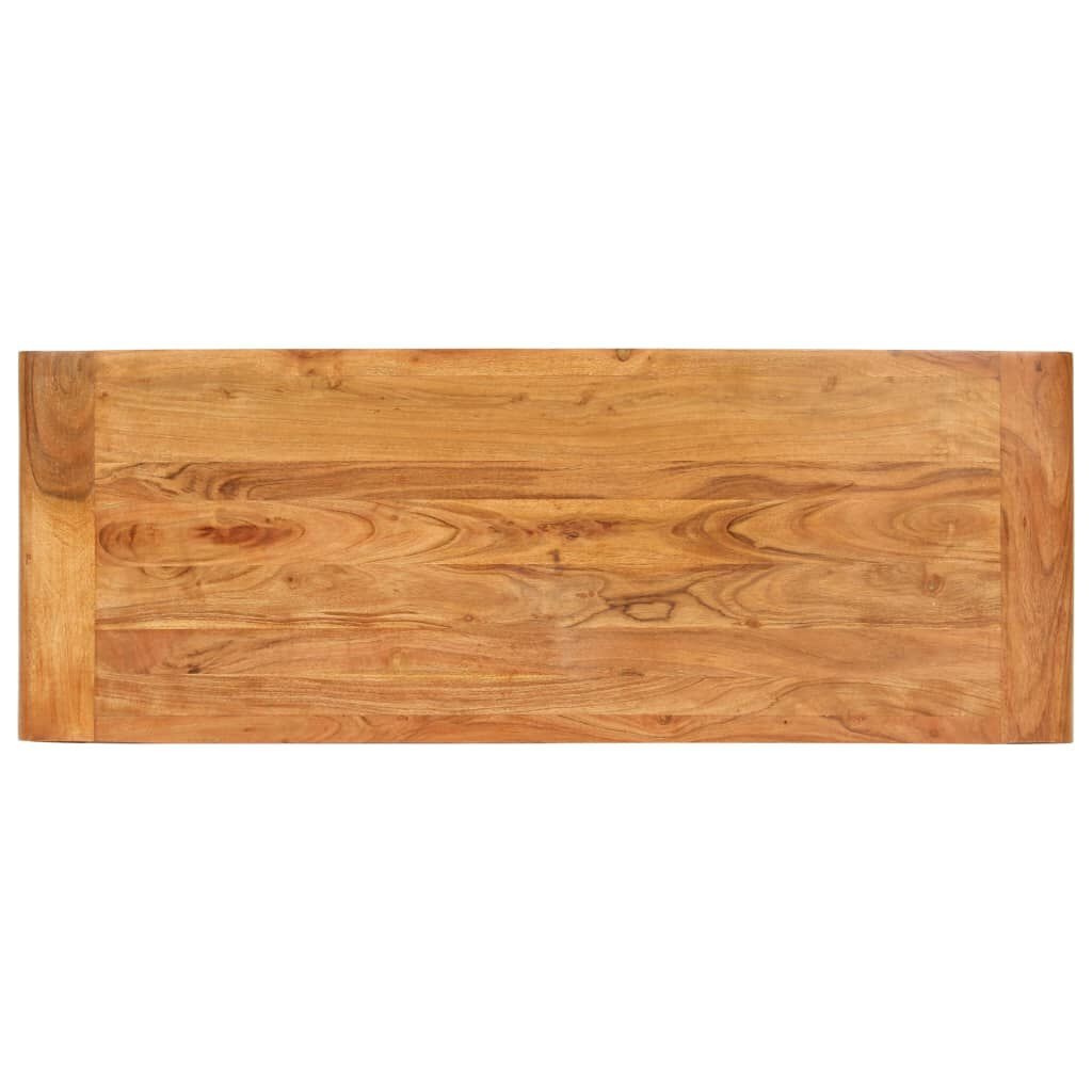 Gerecyclede Houten Wandtafel 110cm - Rustiek & Sfeervol - 35% Korting