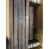 Kamerscherm 5 panelen 200x165 cm Mangohout Bruin (55% Korting)