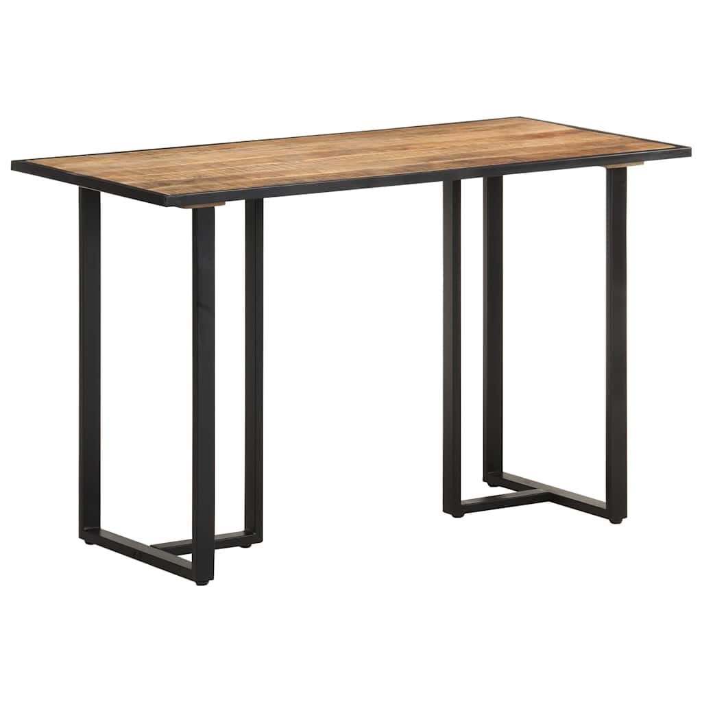 Eettafel 120 cm Ruw Mangohout - 34% Korting