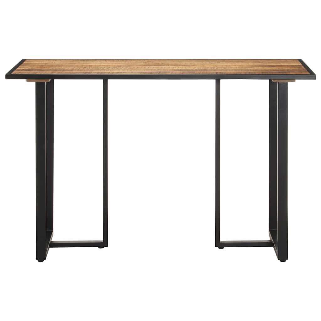 Eettafel 120 cm Ruw Mangohout - 34% Korting