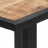 Eettafel 120 cm Ruw Mangohout - 34% Korting