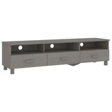 TV-meubel Grenenhout Lichtgrijs (158cm) - 33% Korting