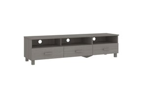 TV-meubel Grenenhout Lichtgrijs (158cm) - 33% Korting