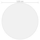 Transparante PVC Tafelbeschermer Ø 120 cm, 33% Korting