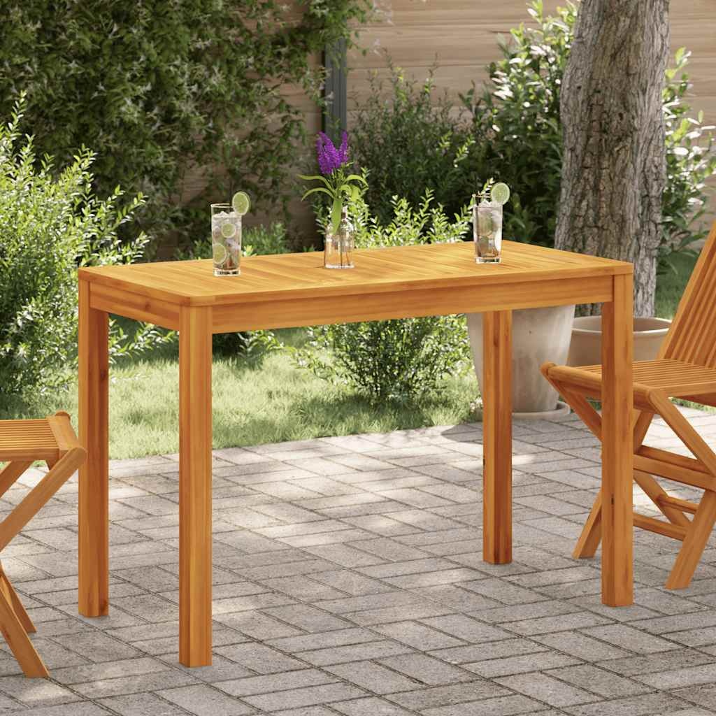 vidaXL Tuintafel Massief Acaciahout 110x55x75 cm - Met 59% Korting