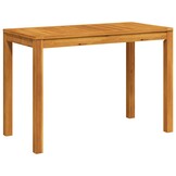 vidaXL Tuintafel Massief Acaciahout 110x55x75 cm - Met 59% Korting