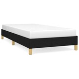 Zwart Bedframe van Stof 90x190 cm - 34% Korting