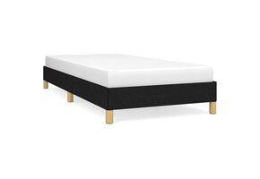 Zwart Bedframe van Stof 90x190 cm - 34% Korting