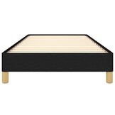 Zwart Bedframe van Stof 90x190 cm - 34% Korting