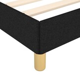 Zwart Bedframe van Stof 90x190 cm - 34% Korting