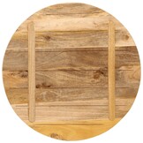 Rond Tafelblad Mangohout Massief Ø 90 cm - 35% Korting