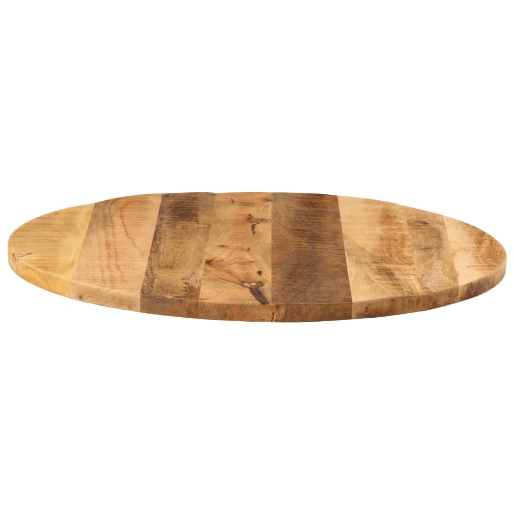 Rond Tafelblad Mangohout Massief Ø 90 cm - 35% Korting