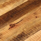 Rond Tafelblad Mangohout Massief Ø 90 cm - 35% Korting
