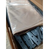 Taupe Prieel 4x3m - 54% Korting