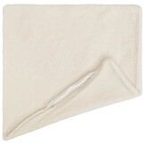 vidaXL Kussenloop HEERLEN Crèmekleurig Bouclé 80x80 cm - 32% Korting
