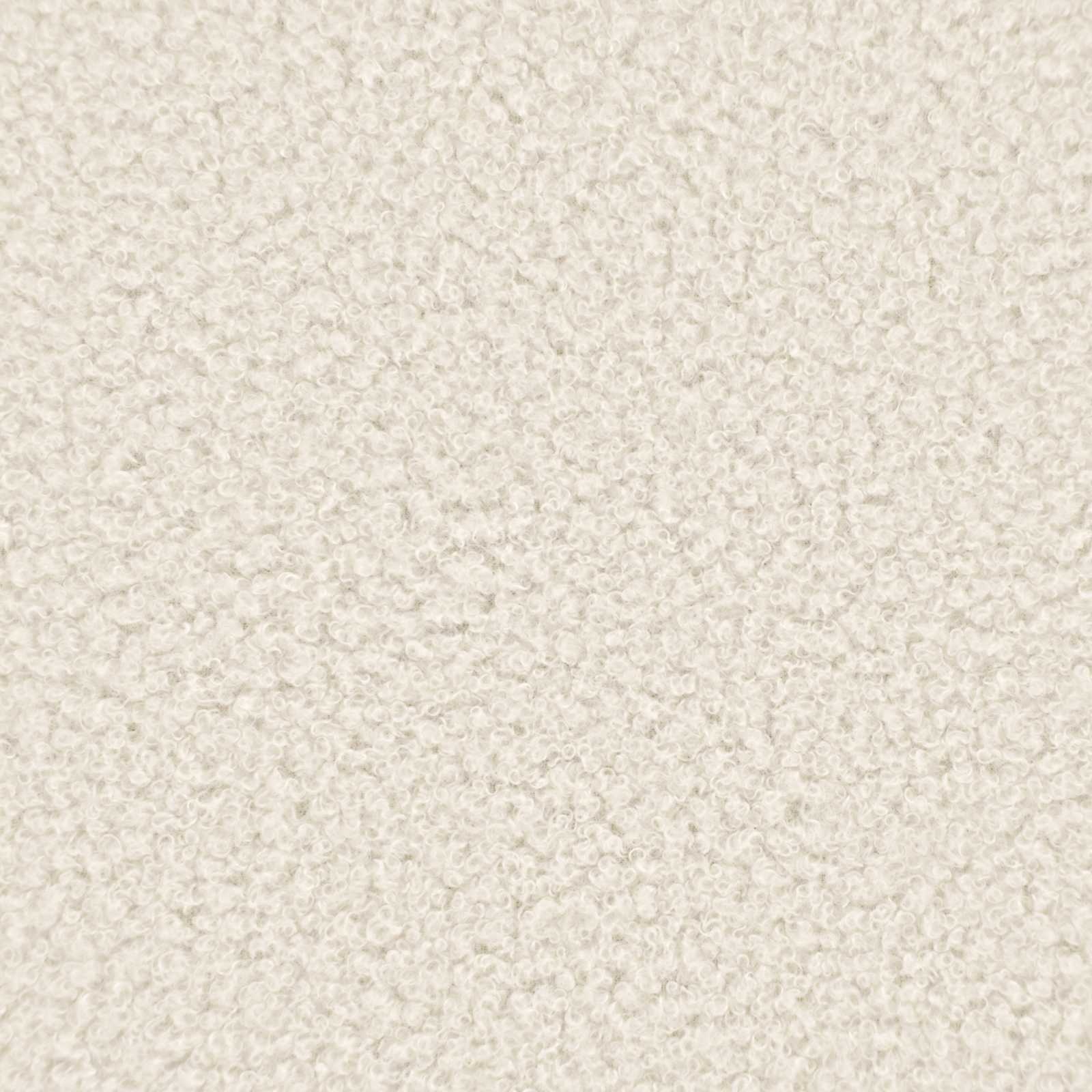 vidaXL Kussenloop HEERLEN Crèmekleurig Bouclé 80x80 cm - 32% Korting
