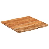 Acaciahouten Wastafelblad Vierkant 60x60cm - 57% Korting!