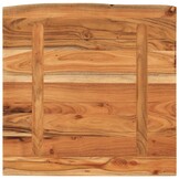 Acaciahouten Wastafelblad Vierkant 60x60cm - 57% Korting!