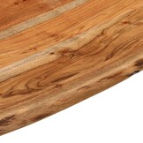 Acaciahouten Wastafelblad Vierkant 60x60cm - 57% Korting!