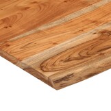 Acaciahouten Wastafelblad Vierkant 60x60cm - 57% Korting!