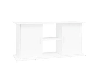 Aquariumstandaard 121x41x58 cm Bewerkt Hout Wit - 34% Korting