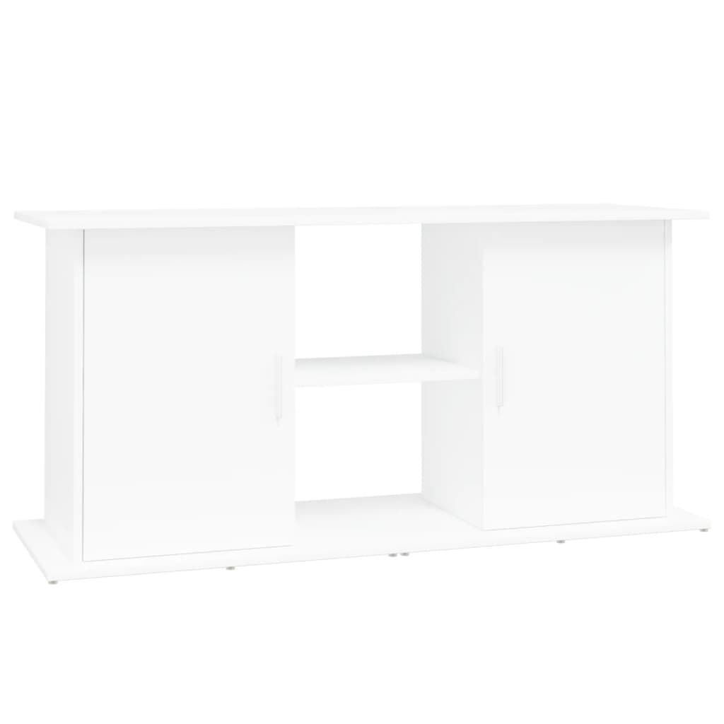 Aquariumstandaard 121x41x58 cm Bewerkt Hout Wit - 34% Korting