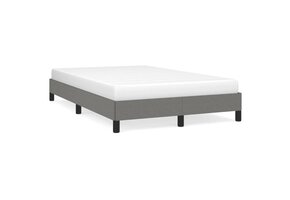 Donkergrijs Bedframe van Stof, 120x190 cm - 34% Korting
