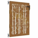 Cortenssteel Bamboe Poort 85x150cm - 54% Korting!