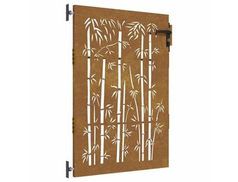 Cortenssteel Bamboe Poort 85x150cm - 54% Korting!