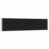 Uittrekbaar Tuinscherm 120x500 cm Zwart - 34% Korting!