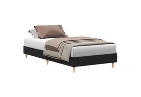 vidaXL Bedframe Zwart Eiken - 54% Korting!