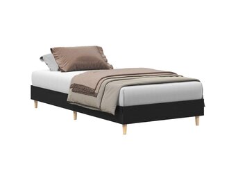 vidaXL Bedframe Zwart Eiken - 54% Korting!
