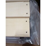 vidaXL Bedframe Zwart Eiken - 54% Korting!