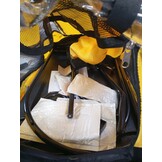 Hondenfietskar Oxford Stof - Geel/Zwart (53% Korting)