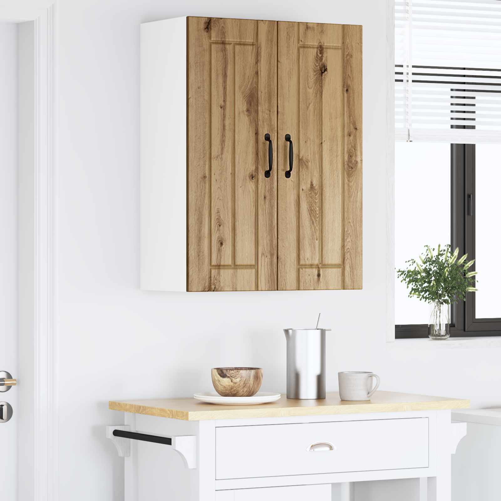 Wandkast LUCCA Artisanaal Eiken - 53% Korting
